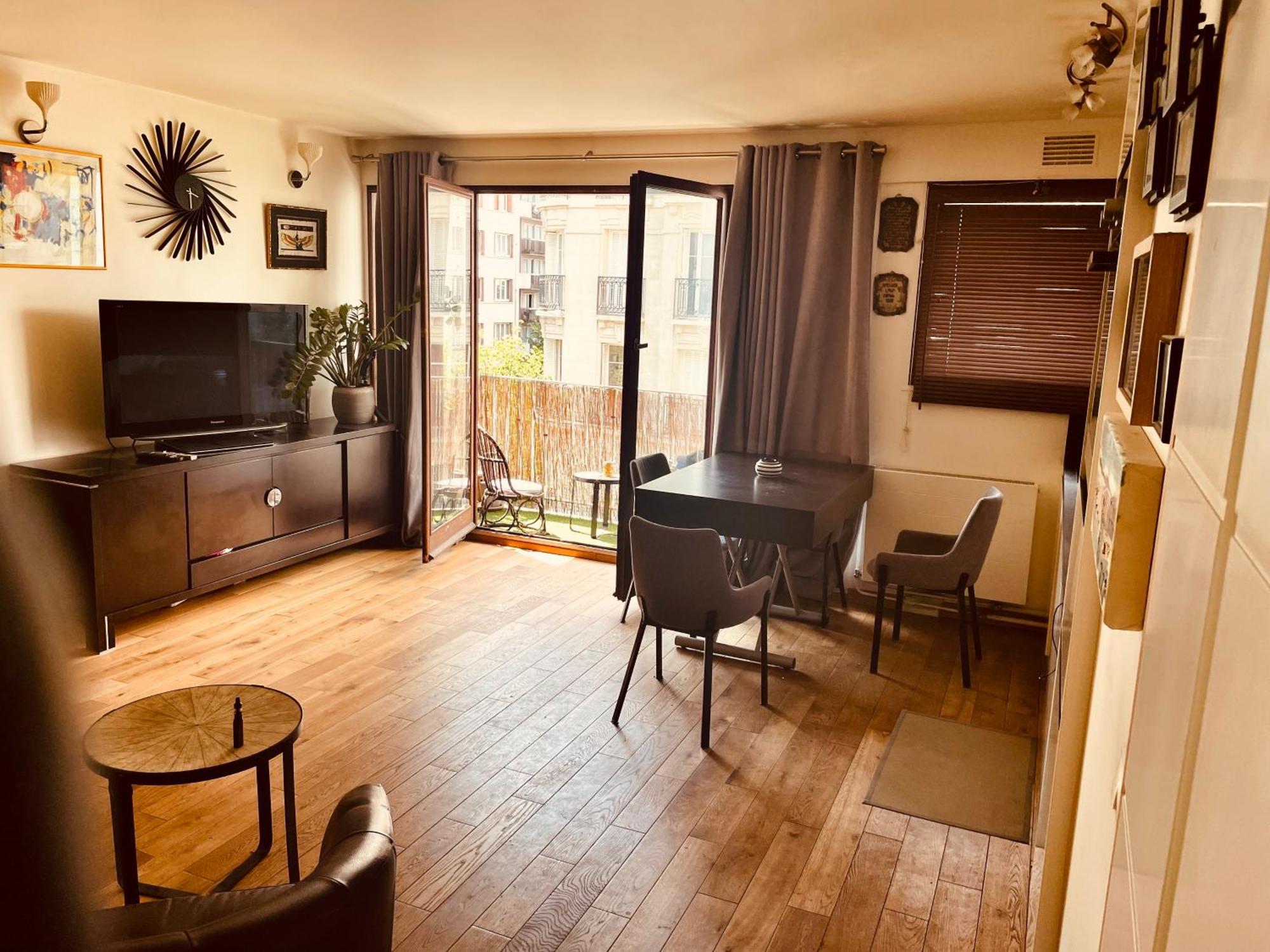 Апартаменты Jolie 2 Pieces Avec Balcon Paris 15 Eme Экстерьер фото
